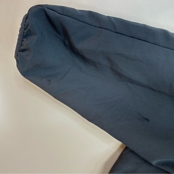 Adidas Men’s Windbreaker Lightweight Jacket Size Medium USA Gray White #2947 - Picture 5 of 11